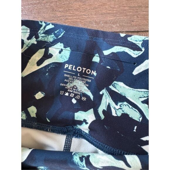 NWT Peloton Cadent Floral Camo High Rise Pocket Legging Size Large - Picture 4 of 8